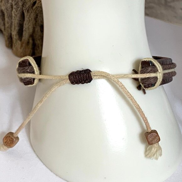 8 pc Boho Bohemian Bracelet Lot - Bangles Wraps and more - Picture 4 of 12